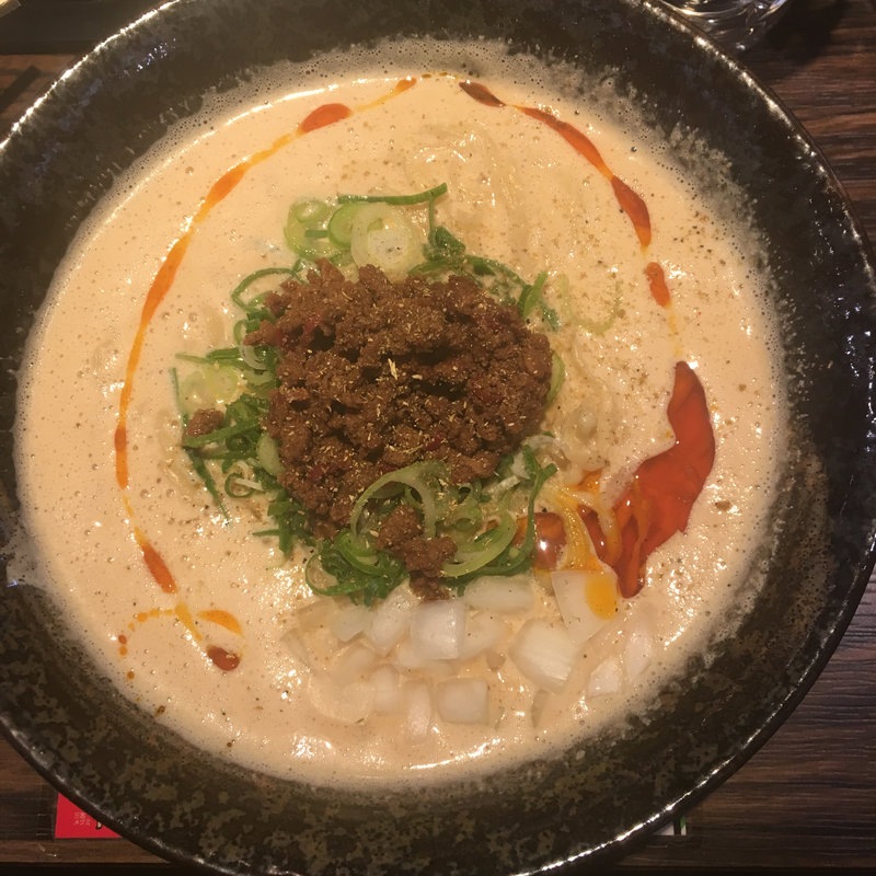 担々麺(麺ノ神 八咫烏 （やたがらす）)