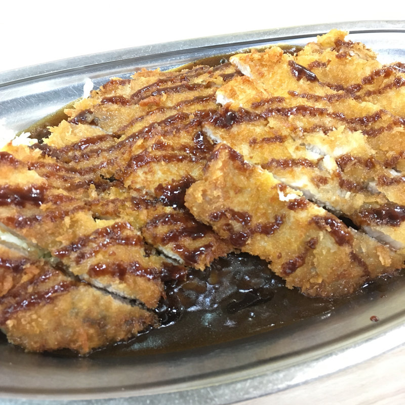 ロースカツカレー(ロースカツトッピング)(ゴーゴーカレー岡山中仙道スタジアム)