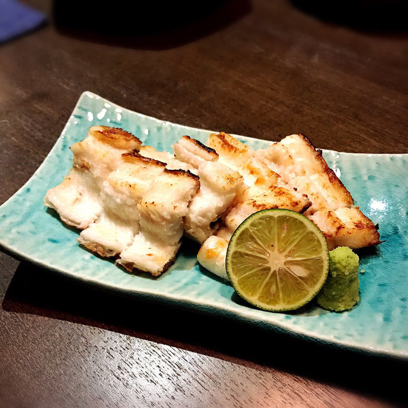 穴子白焼き(和酒和食 恵比寿 黒帯)