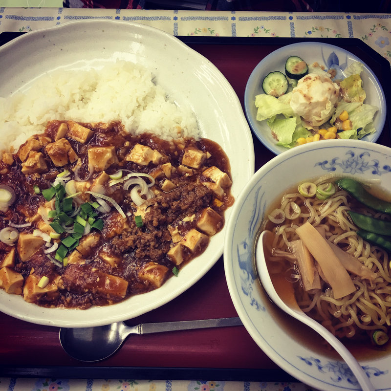 麻婆ライスセット(シコシコ )