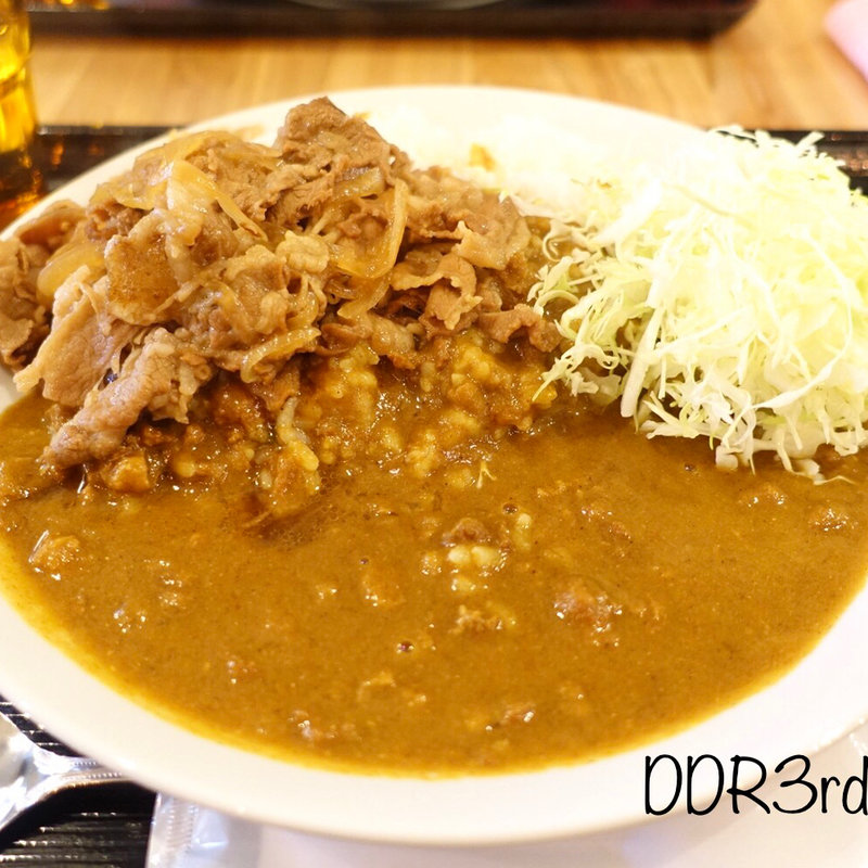 あいがけカレー(魚河岸食堂)