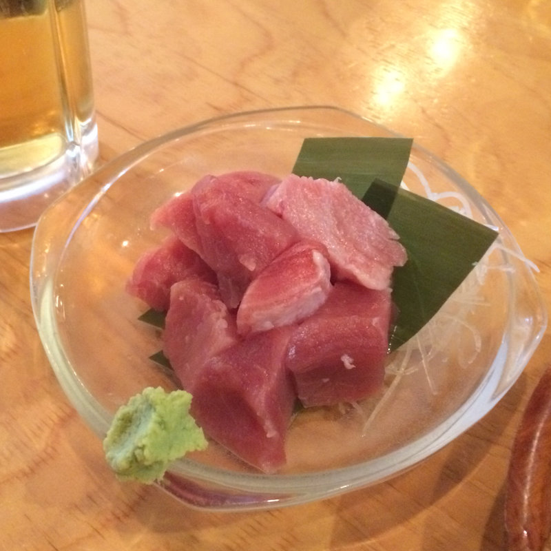 まぐろぶつ刺(幡ヶ谷浜屋本店)