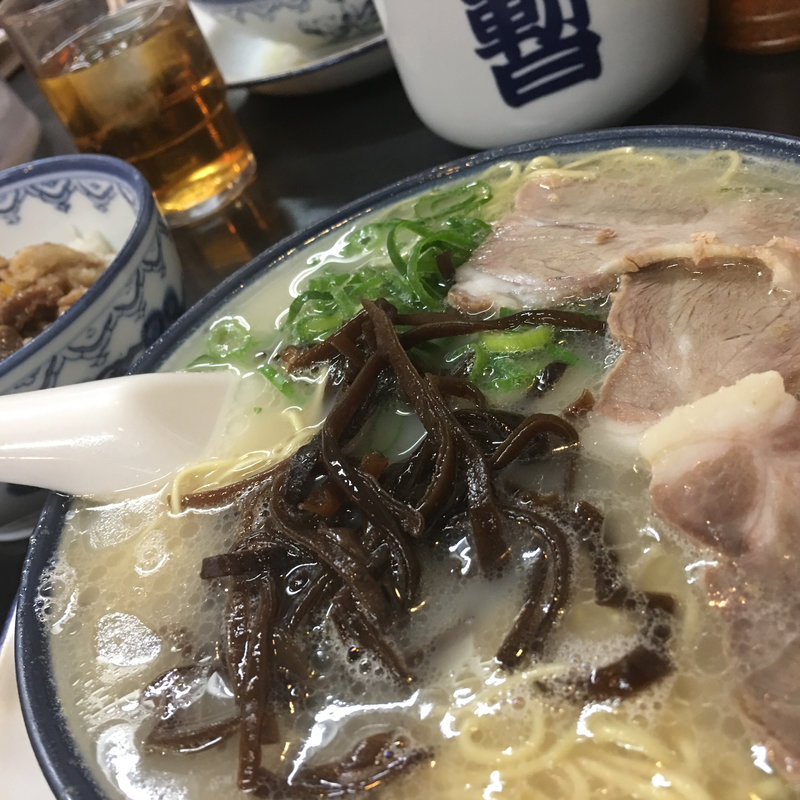 うしめし&とんこつラーメン(しばらく)