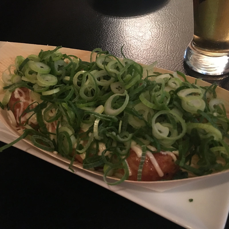 塩ネギたこ焼き(元祖どないや むねひろ 六本木店)