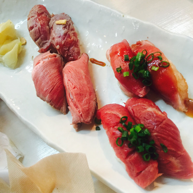 肉寿司(恵比寿シン・ニクズシマン)