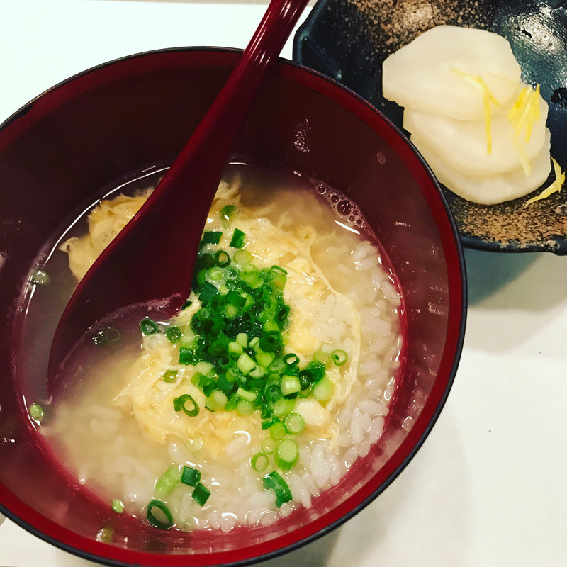 ふぐ雑炊(かぶら)