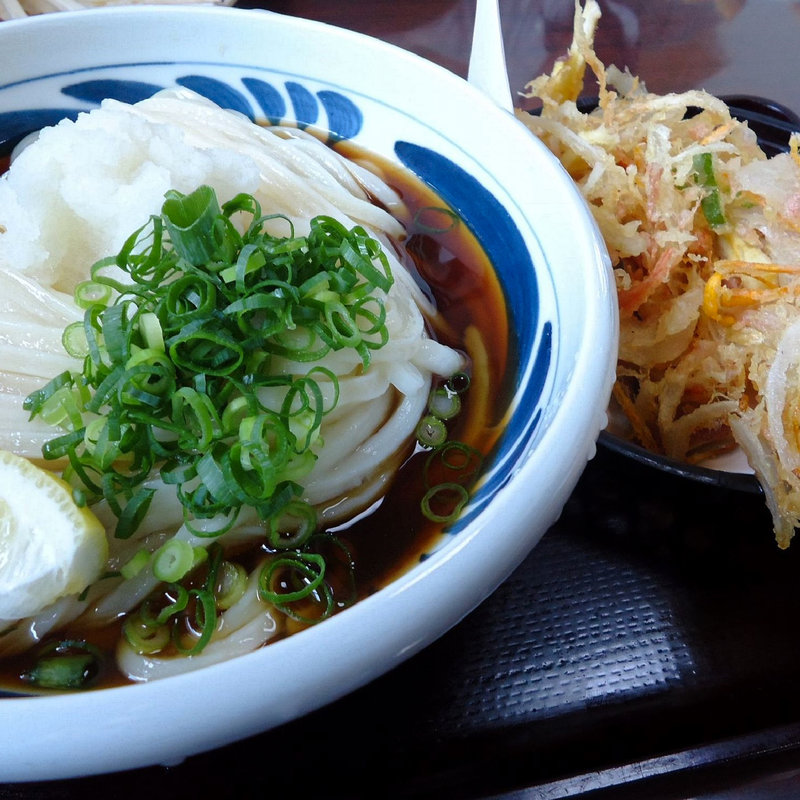 かきあげぶっかけ冷(うどん商人つづみ屋 )