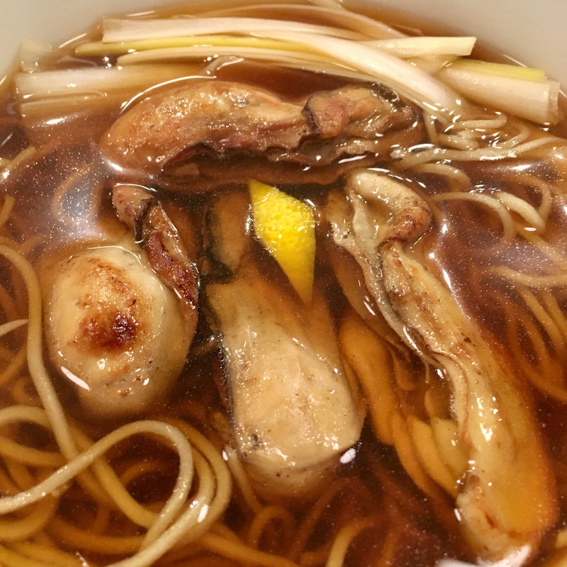 牡蠣南蛮(上野藪そば （うえのやぶそば）)