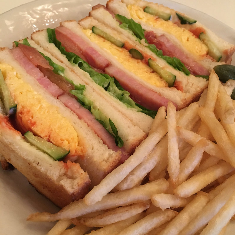 クラブハウスサンド(からふね屋珈琲店 三条本店 )