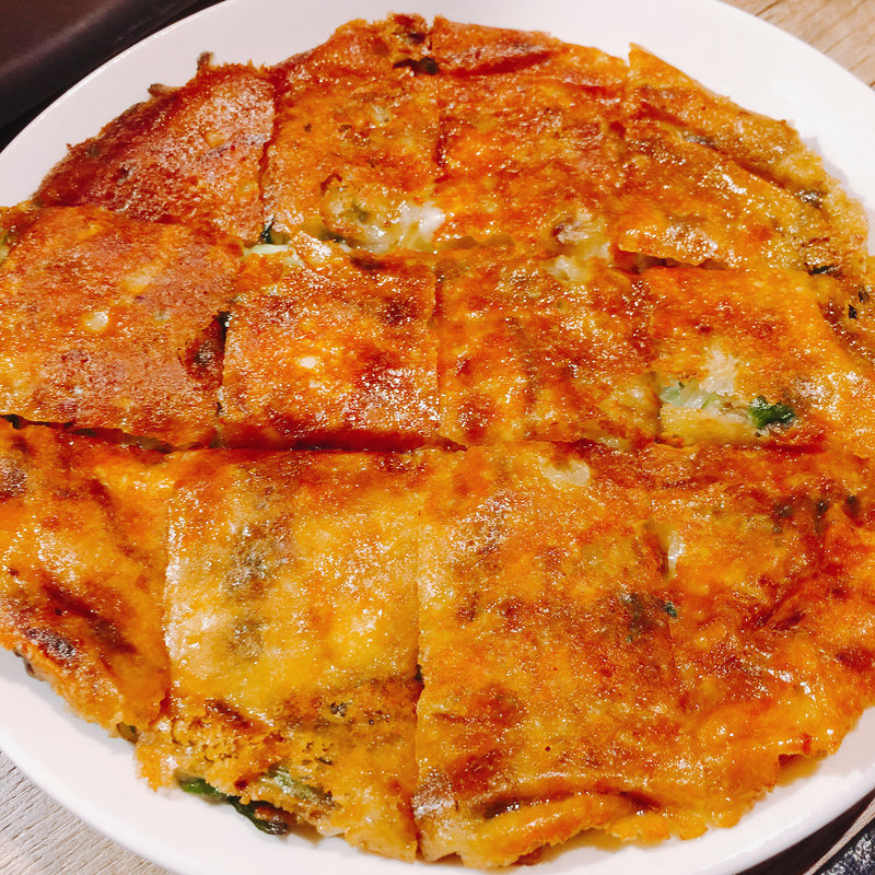 チーズチヂミ(とんちゃんセンター かわしょう)