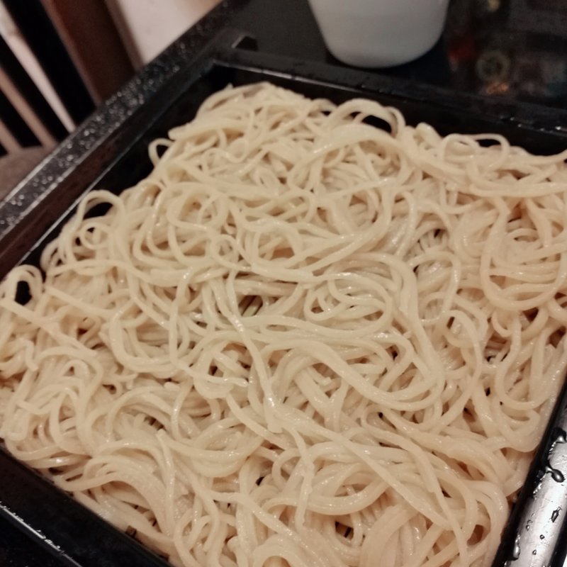 おかわりざる蕎麦(手打蕎麦よしみや)