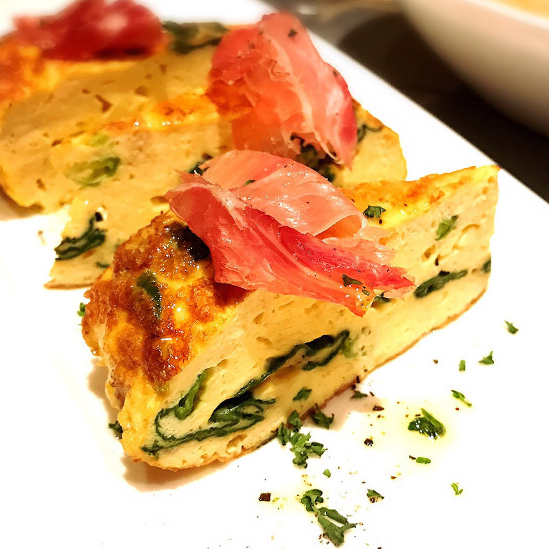 生ハムのフリッタータ(イーターブル)