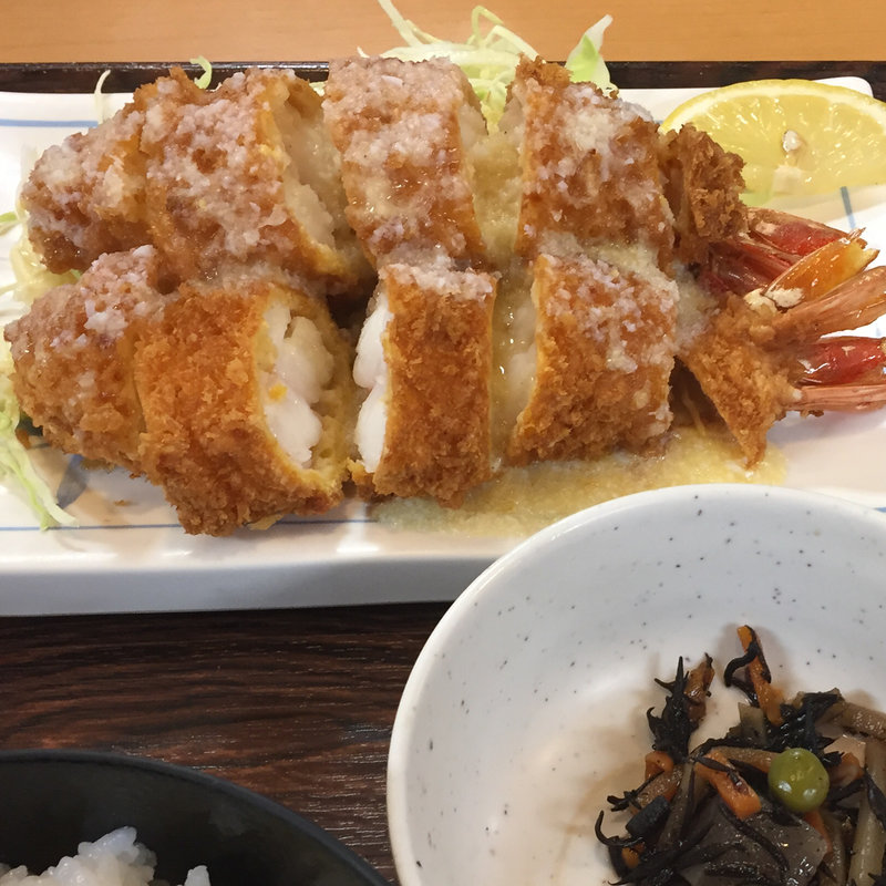 えびフライ定食(とんかつ ユー )
