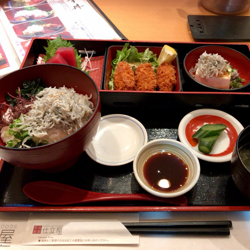 しらす御膳(長嶋家)