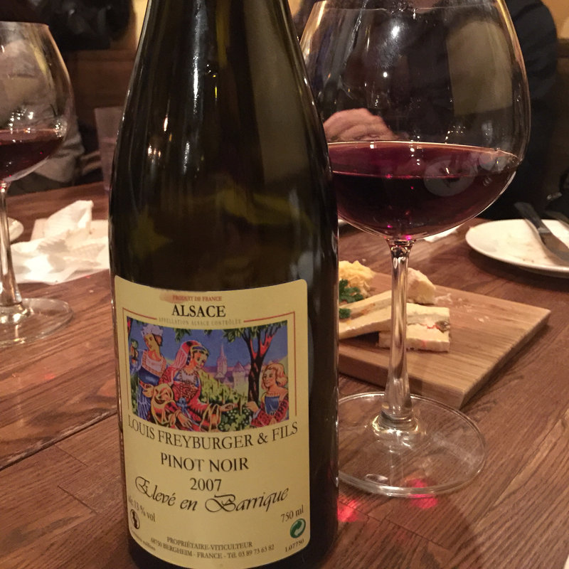 ルイ・フレイブル・ジェール・エ・フィス・ピノノワール'07(神田ワイン食堂パパン)