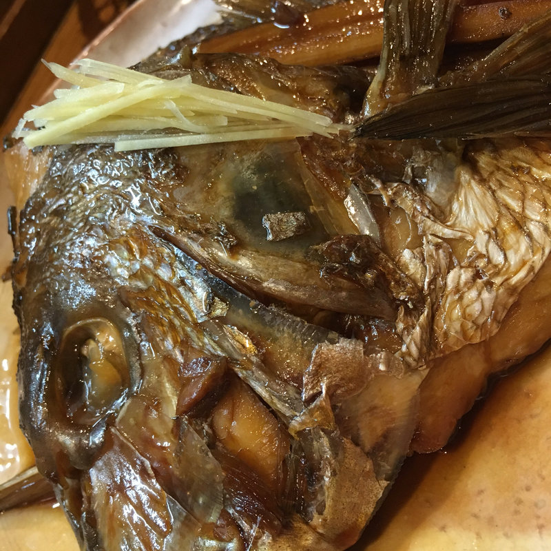 鯛のあら煮(食事処遊喜 )