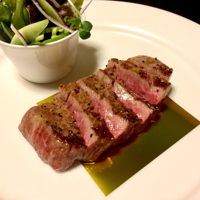 遠州夢咲牛のひれ焼(しぶき)