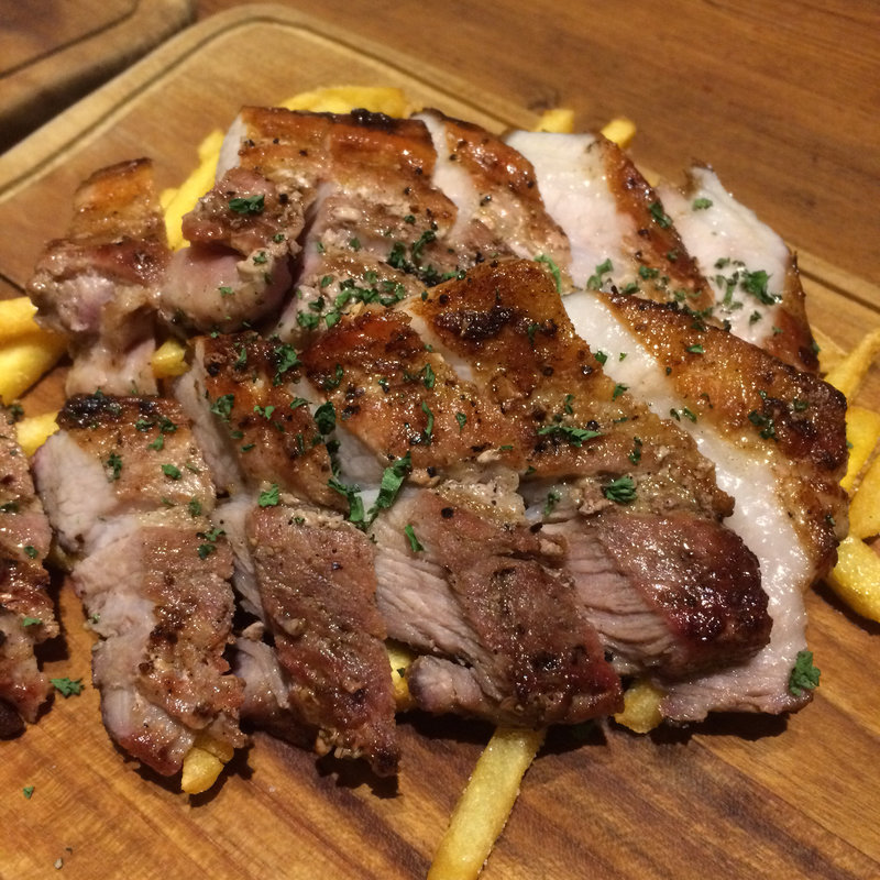 氷温熟成豚のグリル バラ肉(ベルサイユの豚 池袋 )