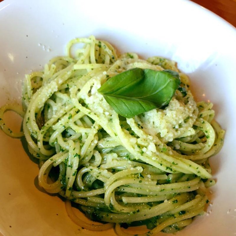 バジリコペーストのスパゲッティ(ラ・バンビーナ)
