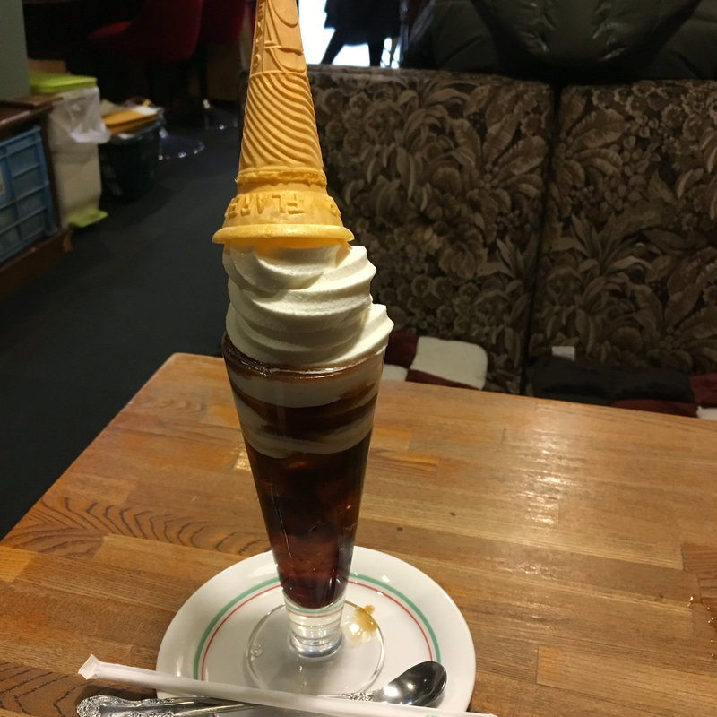 コーヒーフロート(喫茶デン)