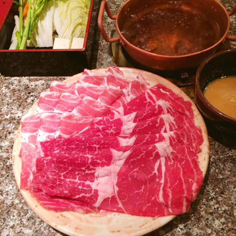 牛豚ミックス定食 (ダブル)(しゃぶ亭 心斎橋店)