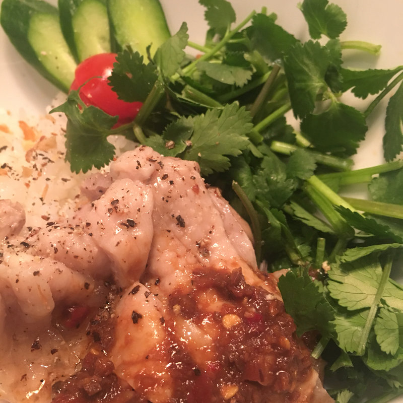 カオマンガイ(パクチーパクチー)