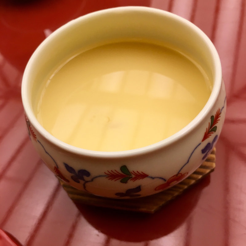蛤のスープ蒸し 茶碗地仕立て(四季乃 （シキノ）)