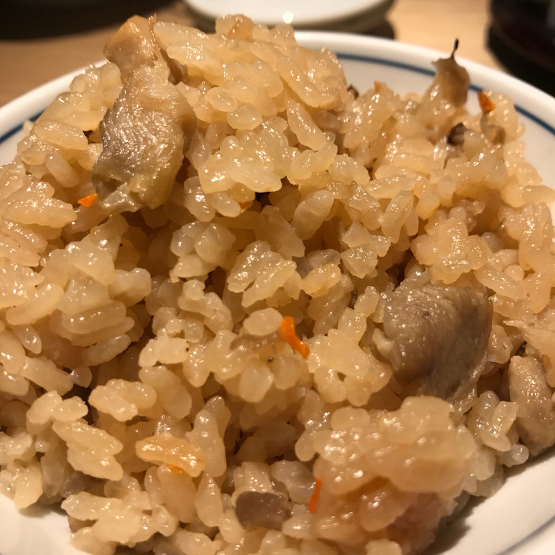 かしわごはん(四阿あずまや)