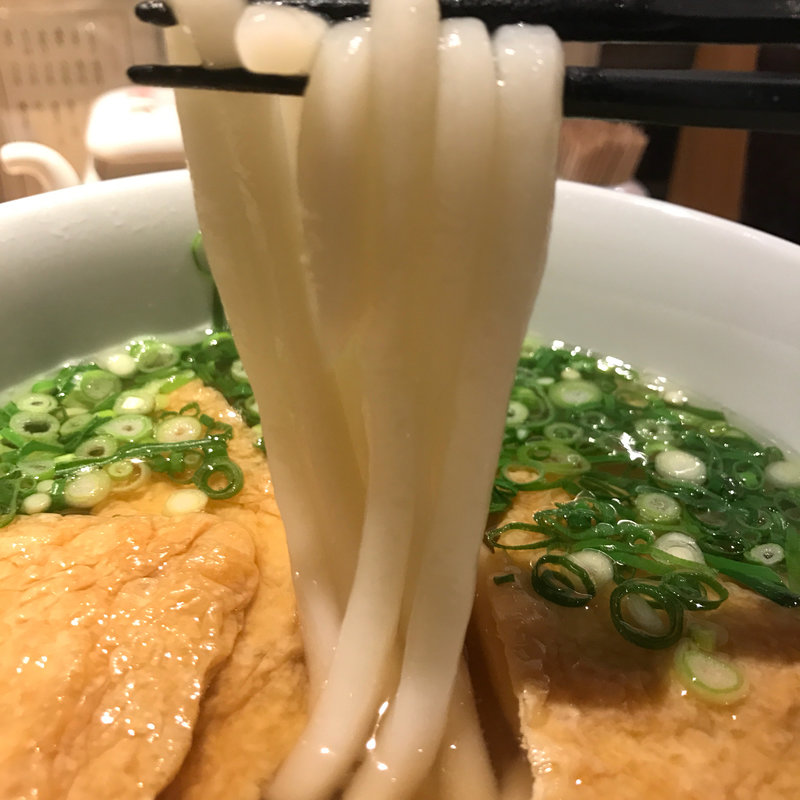 きつねうどん(四阿あずまや)