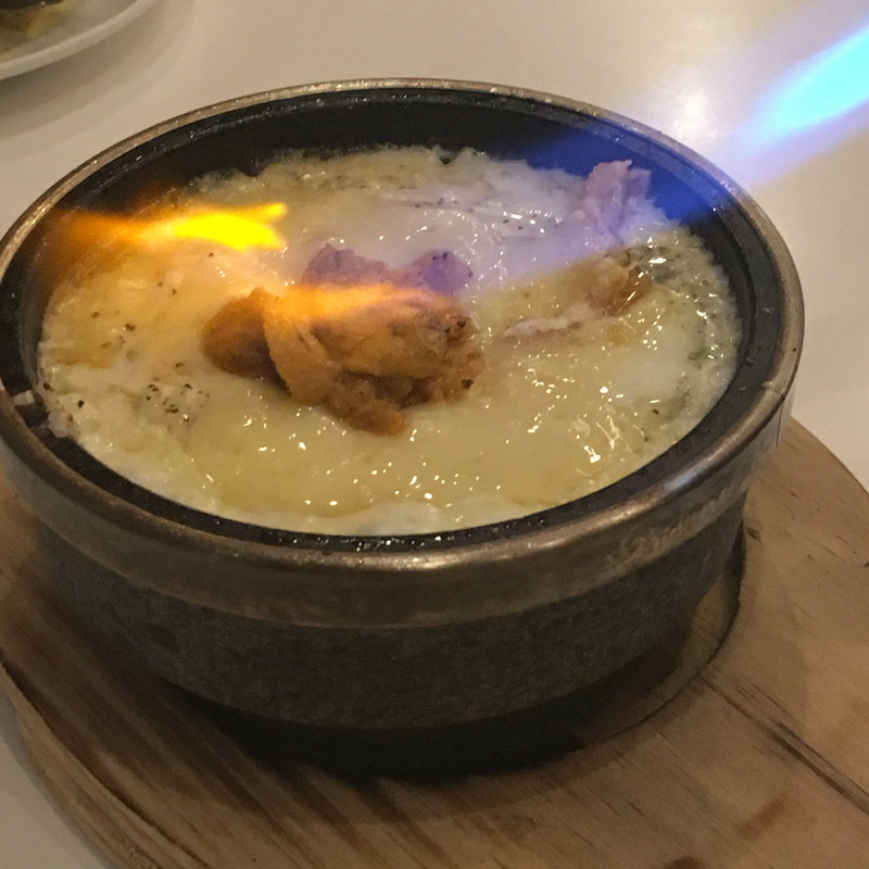 うにのチーズリゾット(CHEESE CRAFT WORKS 淀屋橋)