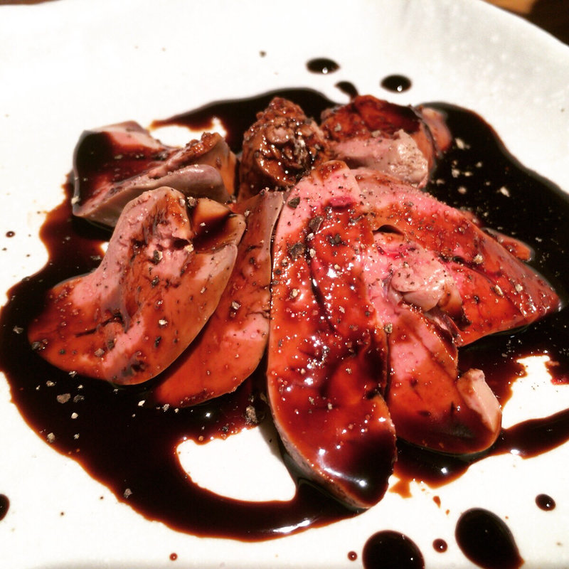 冷製白レバー(とりひろ 湯島御徒町)