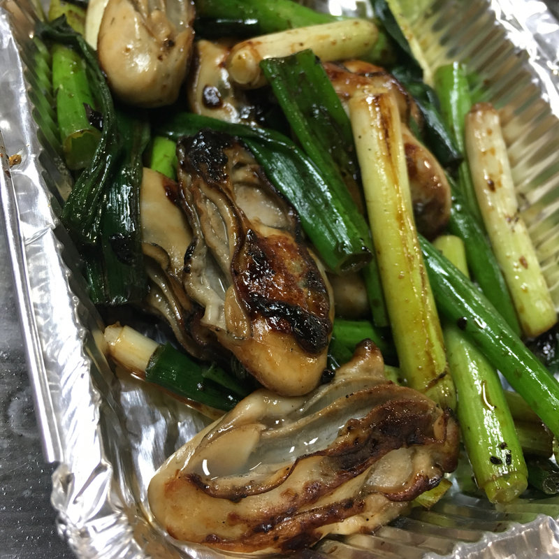 牡蠣鉄板焼き(タマちゃん )