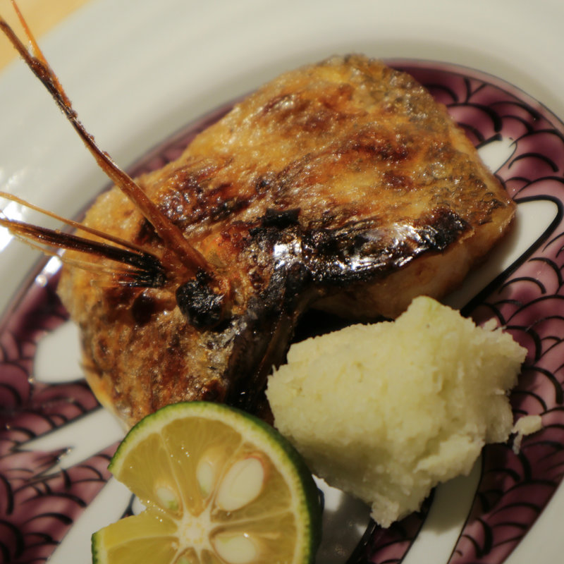 のど黒塩焼(厨 しんさく)