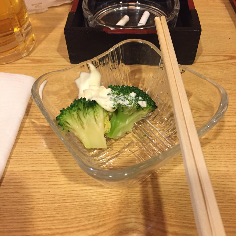 お通し(串かん)