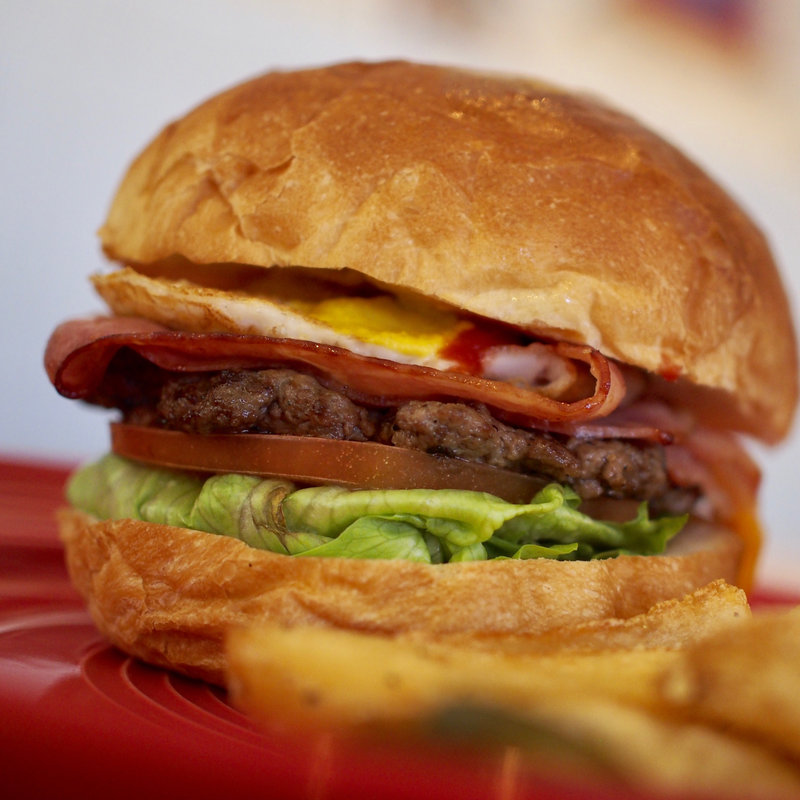 ベーコンエッグバーガー(SEAGULL DINER)