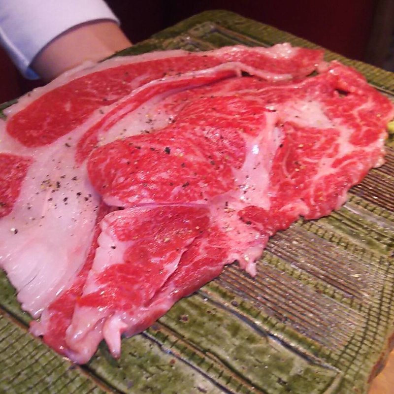 名物!! さしとろ(加藤商店 バル肉寿司 since2010 by 炉とマタギ （バルニクスシ）)