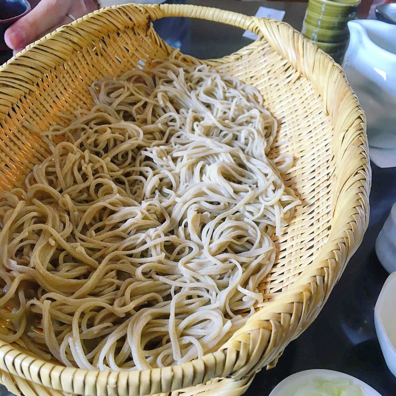 もりそば 3合(蕎音 （シズル）)