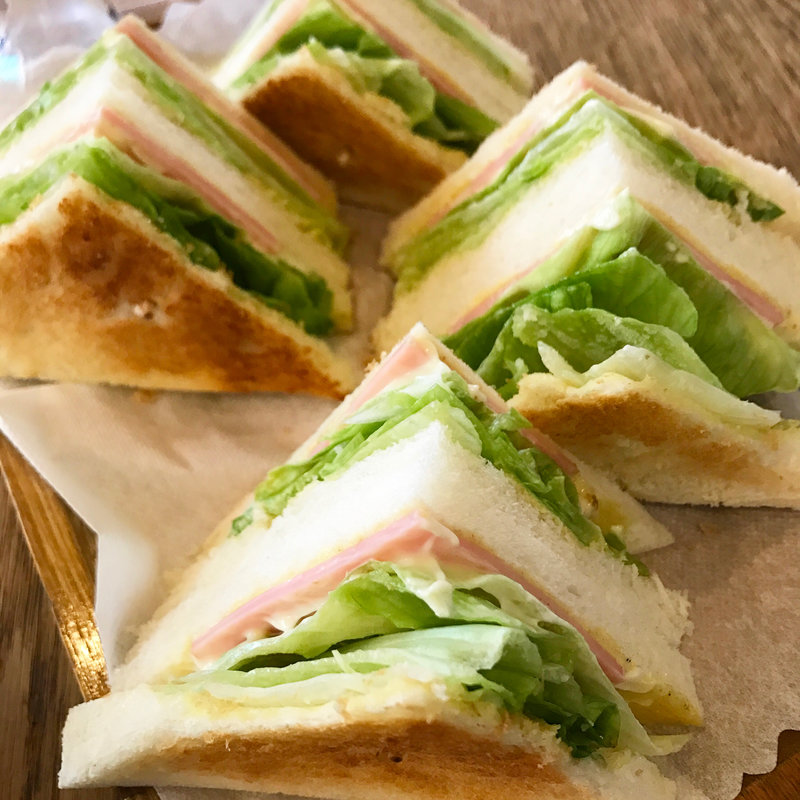 ハムローストサンド(珈琲専門店 トミィ)