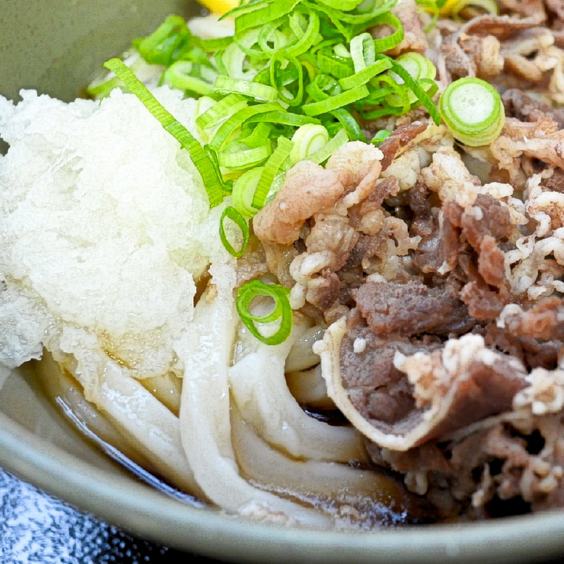 肉ぶっかけ冷(うどん あさひ )