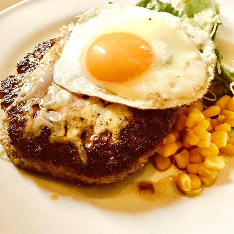 レモンチーズハンバーグ(日替わりランチ)(Grill de viento)