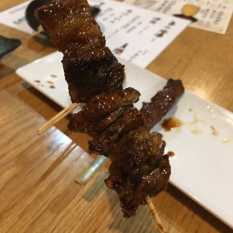 牛スジ串(焼鳥 十蔵 舞松原店)