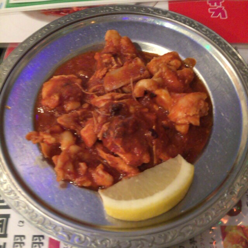 ヤゲンなんこつのハバネロ焼(墨国回転鶏料理 天満店)