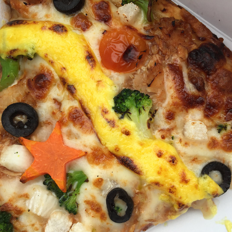 おすすめのピザ(S.S.コロンビア・ダイニングルーム)