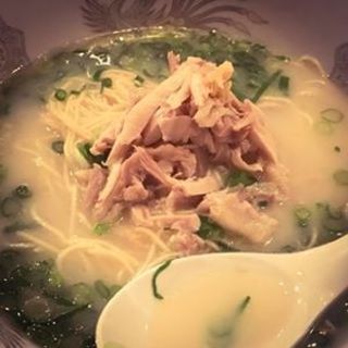 鶏絲湯麺～あっさり鶏そば～(中国酒家　大天門 浜松町 （ダイテンモン）)