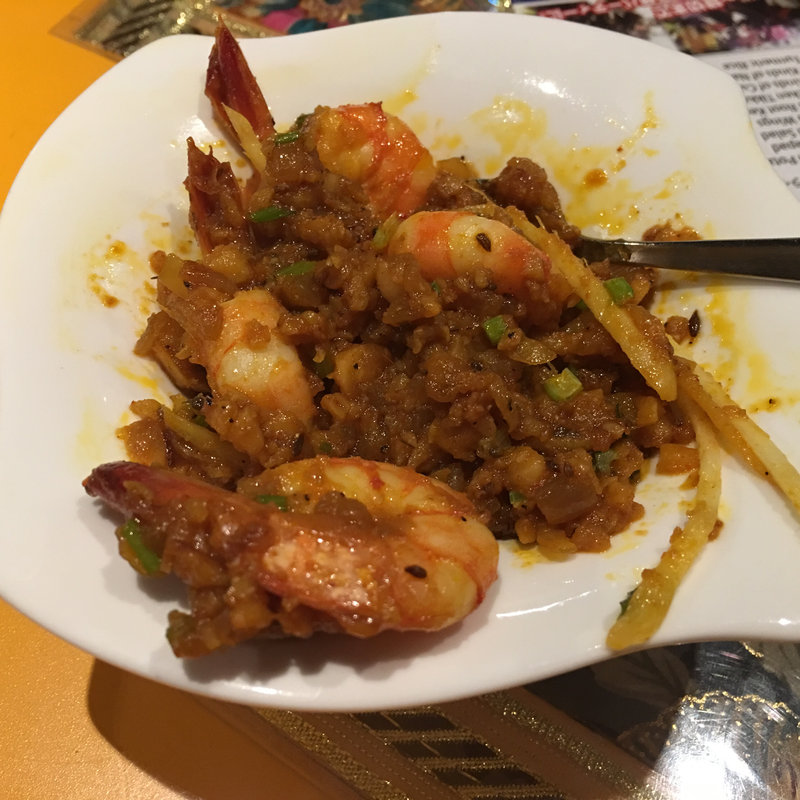 ガーリックプラウン(インド料理ムンバイ九段店)