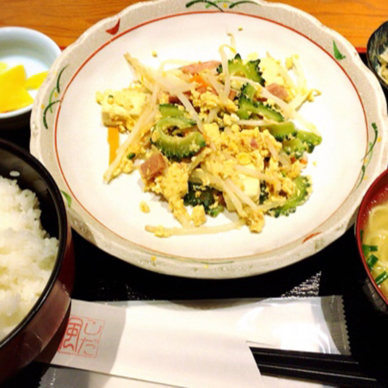 ゴーヤチャンプルー(沖縄酒場 しだ風)