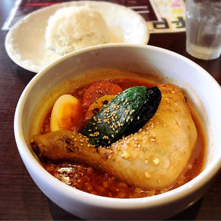 チキンと野菜のスープカリー(シャンティ 渋谷店 （SHANTi）)