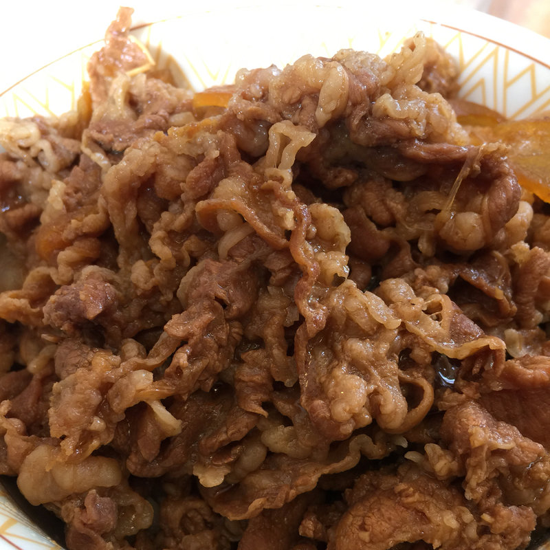 牛丼(すき家 金沢増泉店 )