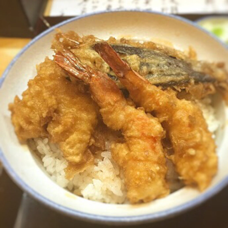 ランチ天丼(秀 （天ぷら）)