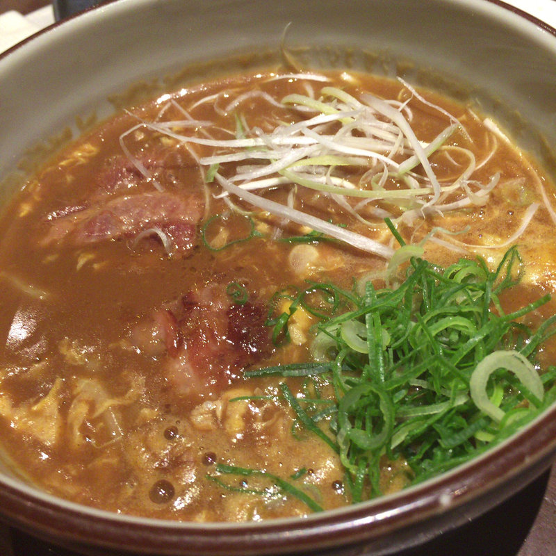 八風カレーうどん 半玉(とりとうどんと元気な酒　はっぷう 堺店 )